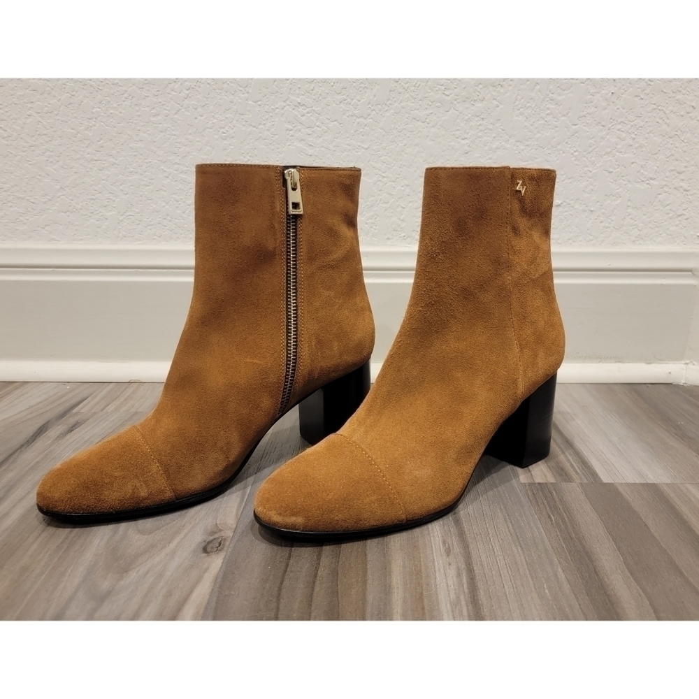 Zadig & Voltaire Lena Suede Ankle Boots - Picture 3 of 14
